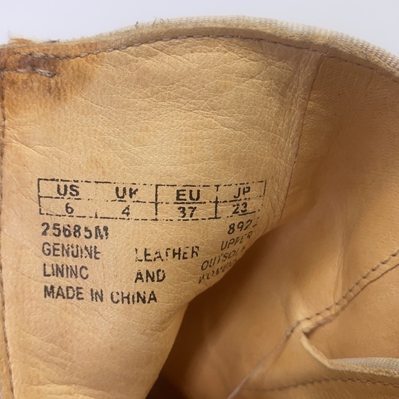 Timberland Boot Company - Marge Peep Toe Bootie Soft Leather Heel Size 6 - Picture 9 of 15